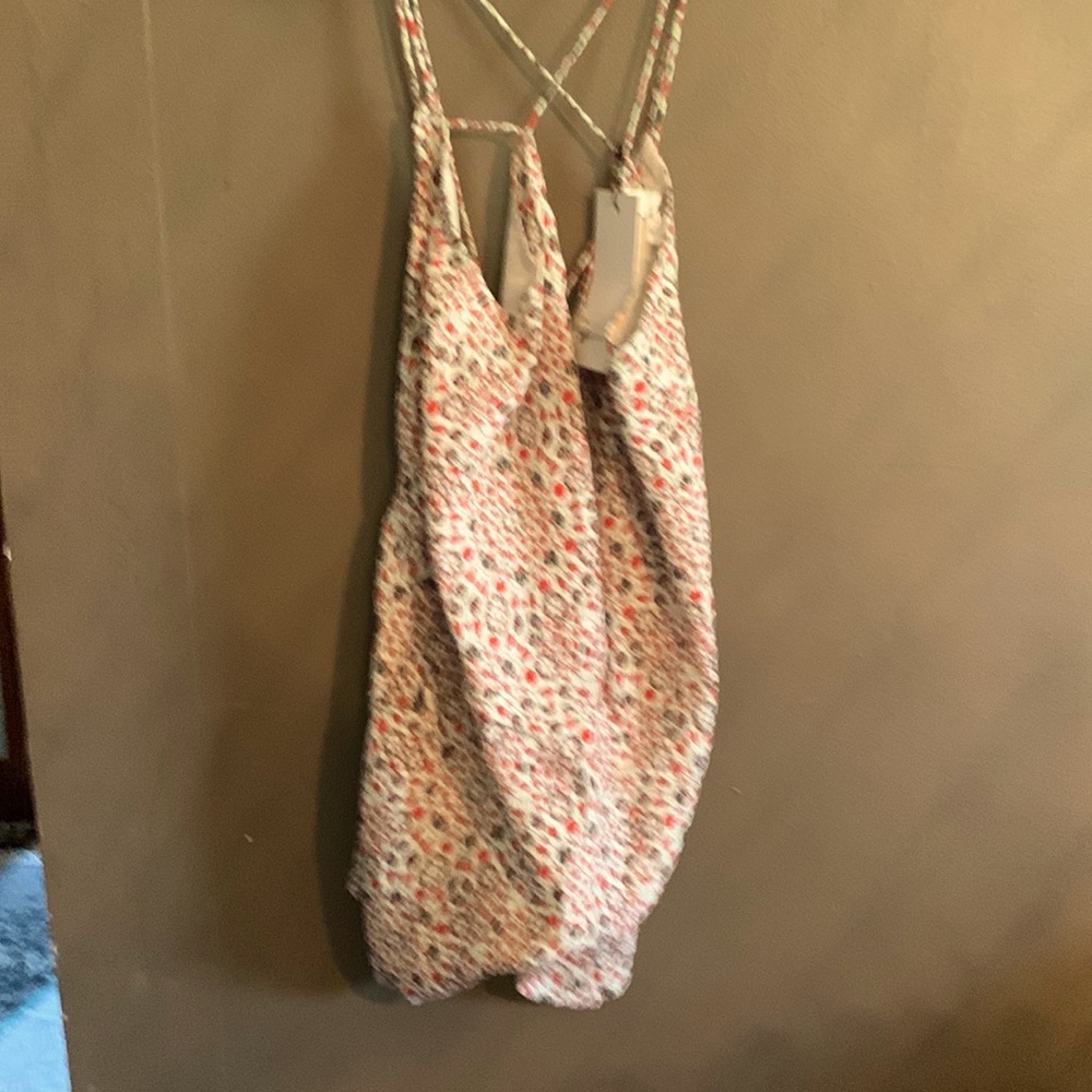SEE YOU SOON FLORAL ROMPER NWT SIZE SMALL ROMPER WITH POCKETS